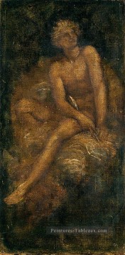 George Frederic Watts œuvres - Étude pour Hypersion symboliste George Frederic Watts